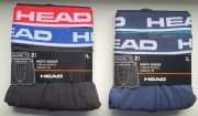 HEAD BOKSERKI MĘSKIE ROZMIAR L 2 SZTUKI 