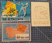 Karta QSL zestaw radioamator 