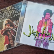Janis Joplin "Greatest Hits" Jimi Hendrix "Jamming Live at the Scene...." 