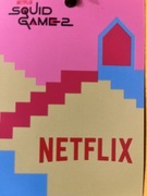 Squid Game 2 przepustka identyfikator z planu filmowego ze smyczą