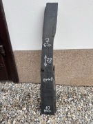 Deska czarny Dąb 78cm x 10 cm x 4 cm