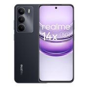Realme 14x  6/128GB czarny + etui