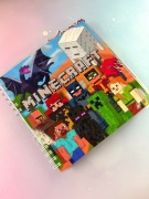 Minecraft książka z elementami na rzepy 