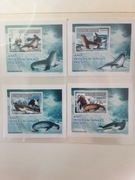 Gwinea Bissau 2007 Mi 3566-9  foka 4 x komplet luxblok idealna  pozycja