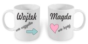 KUBEK NA WALENTYNKI Zestaw dwóch kubków