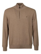 POLO RALPH LAUREN Half Zip Wool 100% wełna sweter męski XXL