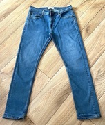 Spodnie męskie dżinsy elast TheTeeShoppen W34/L32 nieb 45zł