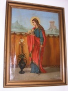 Polski obraz olejny święta Agnieszka