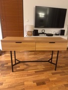 RIVALE Konsola z szufladami, industrialna z Agatą Meble