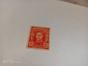 Znaczek RARE Bląd król Jerzy VI 1942 Australia b. d. Stan