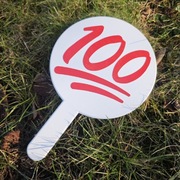 Tabliczka czerwone 100 studniówka, gadżet do fotobudki, rekwizyty do zdjęć