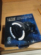 Latarka z wentylatorem.