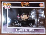Funko Pop! Rides Elvira Mistress Of The Dark & Gonk