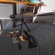 Razorgun blaze plus akcesoria 