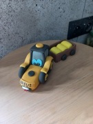 Traktor ursus z masy cukrowej na tort 