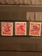 Rok 1920. WMG. Fi.50-52 kasowany