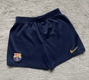 Spodenki sportowe granatowe Nike Barcelona cienkie lekkie szorty 110-116cm