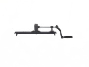 Napęd ręczny do miodarki z hamulcem i listwą