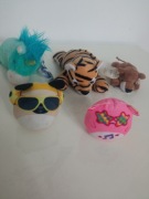 5 sztuk różnych małych maskotek