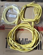 KABEL SIECIOWY LAN ETHERNET INTERNETOWY SKRĘTKA RJ45 UTP CAT 5 2M zolty