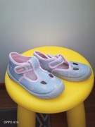 Befado kapcie dziecięce Rzepy szary rozmiar 26