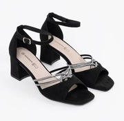 Sandałki damskie  kolor złoty rozmiar 40