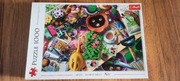 Puzzle Trefl 1000 Porządki w ogrodzie 10927