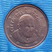 WATYKAN 2012 1 CENT UNC !!!!!!!!!!