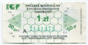 Bilet ZKM, Jaworzno 1zł, reklama