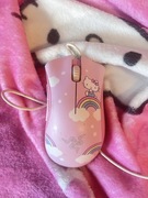 Myszka gamingowa razer deathadder hello kitty różowa UNIKAT