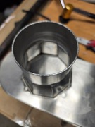 Flansze kompresora Eaton m62 gotowa z wyjściem na rurę 3.5 "