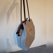 Torebka worek lniana 