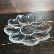 Szklany Talerz na Jajka – Klasyczny Półmisek, 22 cm