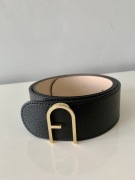 Furla pasek damski dwustronny skóra 80 cm