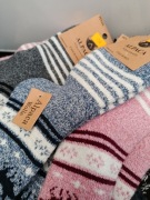 Skarpety  Wełniane Ciepłe Grube ALPAKA