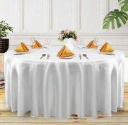 Obrus na okrągły stół 170 cm wesele komunia chrzest