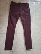 Spodnie jeans bordowe 152 dziewczynka 11-12 lat Reserved 