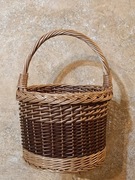 Koszyk wiklinowy okrągły 