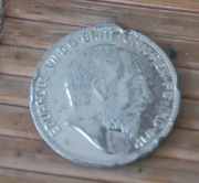 Srebrna kopia 1/2 suwerena 1908