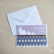 Ręcznie Robiona Kartka Wielkanocna