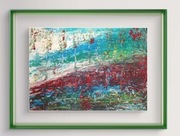 Oryginalny autorski obraz temperą "All the secrets" z certyfikatem 