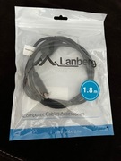 Lanberg DisplayPort - HDMI 1.8m - NOWY