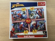 Puzzle | Spider-Man Marvel | 4 układanki
