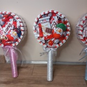 Lizak z  kinder slodyczy