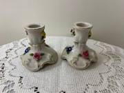 Swieczniki Porcelanowe Sygnowane