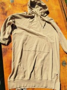 Beżowa długa bluza z kapturem Carry XXL 44 