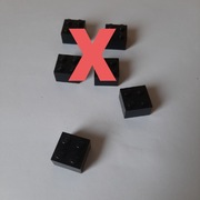 Lego 3003 czarna Brick Cegla 2 x 2