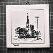 Obrazek - rysunek - płytka ceramiczna 