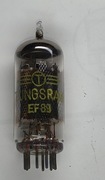 Lampa EF89 firmy Tungsram. Oczywiście NOS