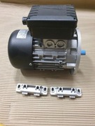 Silnik elektryczny 0.75 kW, 2840 obr, mocowanie kołnierzowe + łapy